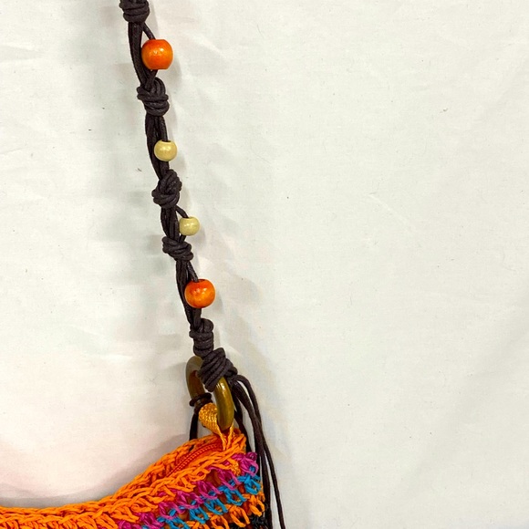 EUC Sun n Sand Macrame Shoulder Bag - Picture 3 of 8